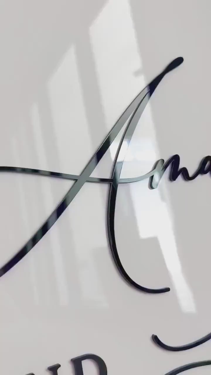 Wedding Welcome Sign | Minimalist Modern Signage | Wedding Signage Welcome Sign | Acrylic Wedding Sign | Wedding Day Decor