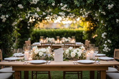 3D Marble Stone Table Numbers