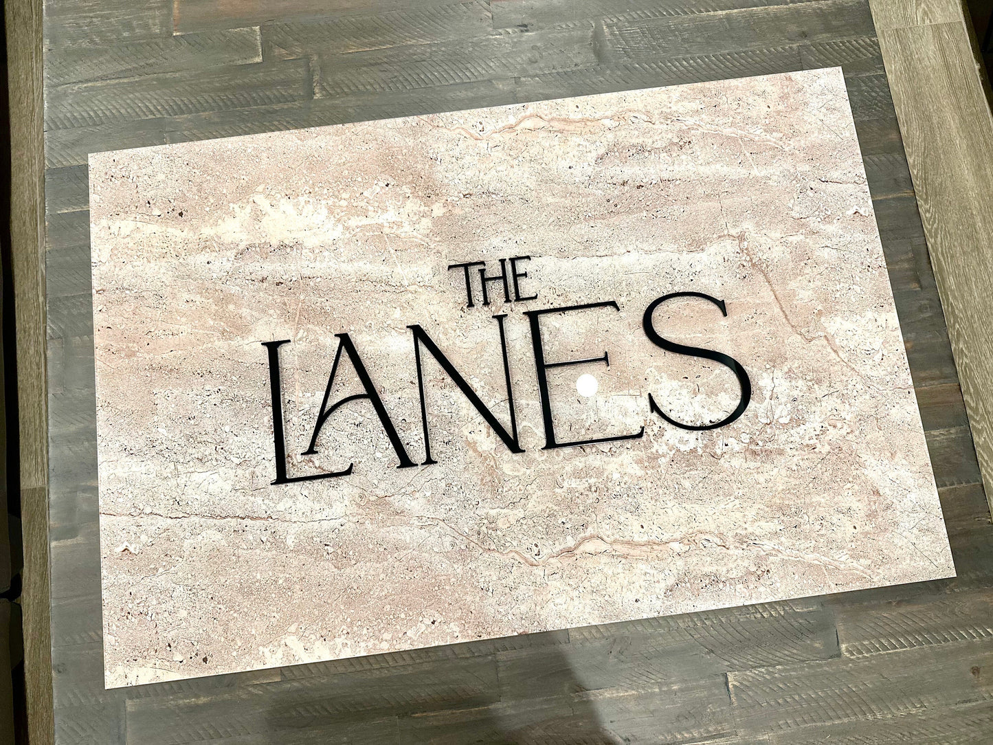 Faux Stone Wedding Welcome Sign | Minimalist Modern Signage | Travertine Wedding Signage Welcome Sign | Acrylic Wedding Sign
